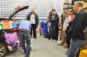 Carwrappen met Grafityp materiaal