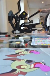 Transfermateriaal van Stahls.