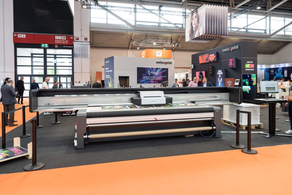 SwissQprint neemt de Kudu- en Karibu-printers mee naar Amsterdam.