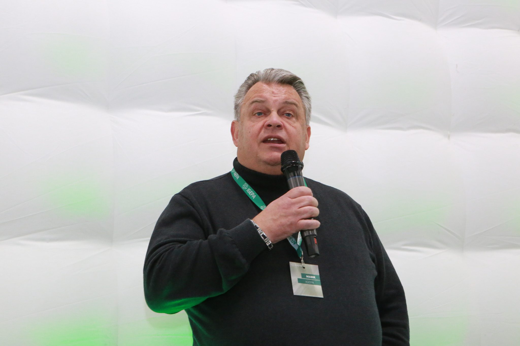 Mark den Hartog, Business Unit Manager Viscom van Igepa Nederland, kondigde verdere uitbreiding van Igepa Circulair aan.