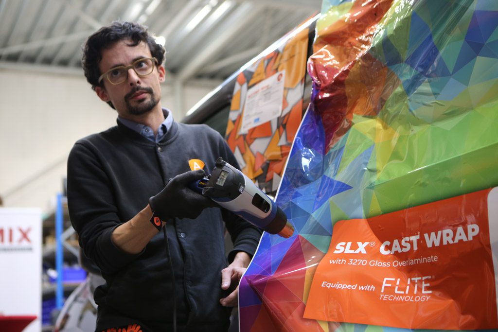 De Flite-lijmlaagtechnologie van Arlon is een troef op gegoten printmedia en PCC kleurfilms van dit merk.