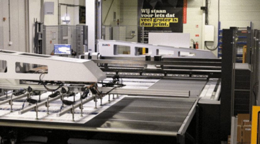 De Zund Q-line met  BHS-180 in actie bij Probo in Dokkum.