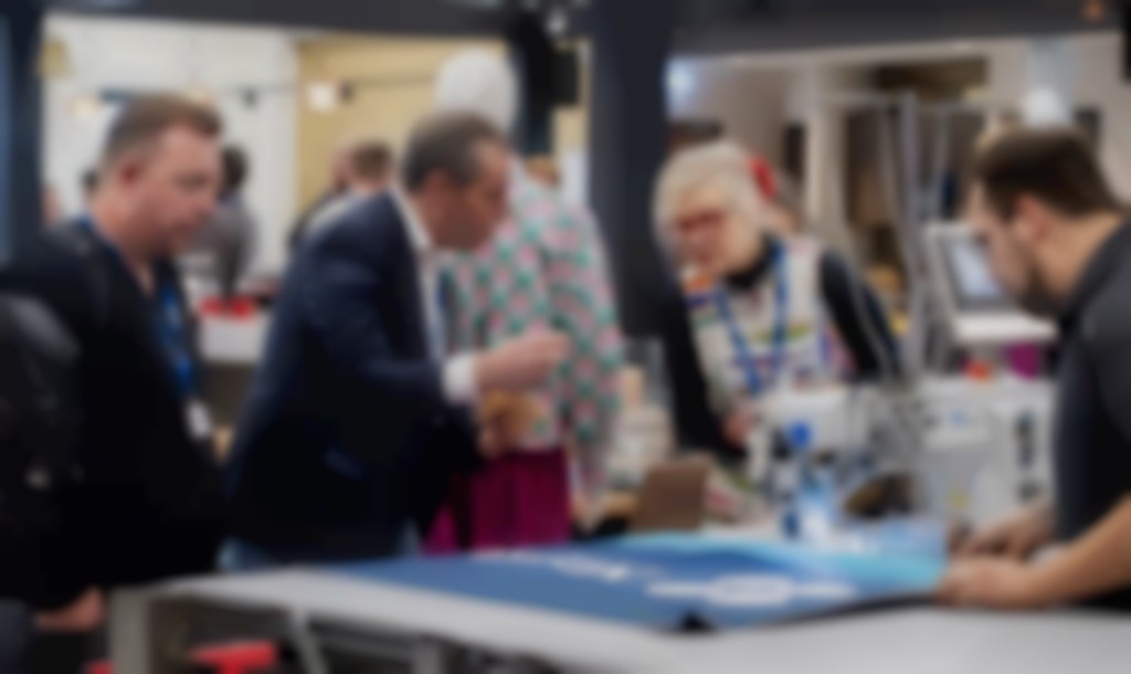 De Microfactory van Nauta Textile in Ede was het decor van het Textile Innovation Event.